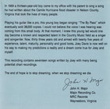 Joey Davis (2) : Love Songs, Waltz's, True Stories And Lies (CD, Album)