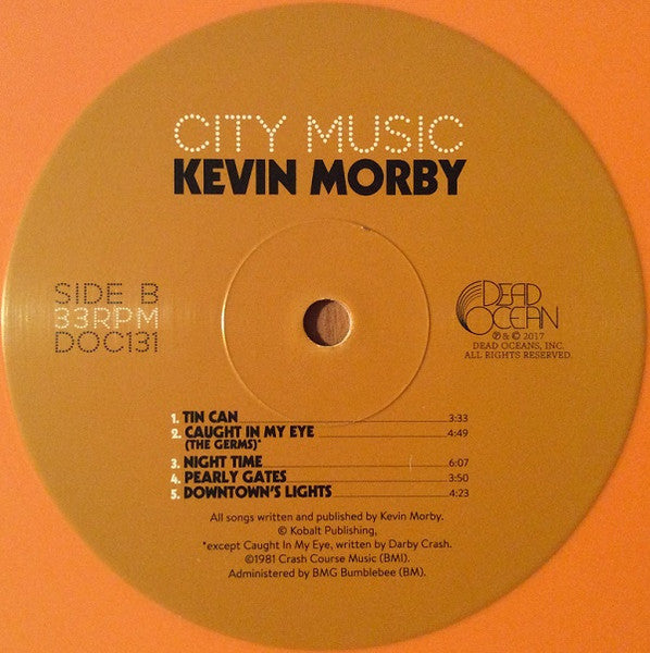 Kevin Morby : City Music (LP, Album, Club, Whi)