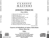 Johann Strauss Jr., Rundfunkorchester Des Südwestfunks, Klaus Arp : Peças Célebres (CD, Album)