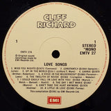Cliff Richard : Love Songs (LP, Comp)