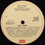 Cliff Richard : Love Songs (LP, Comp)