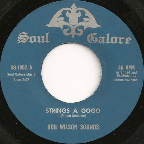 Bob Wilson Sounds : Strings A Gogo (7", Single, Unofficial)