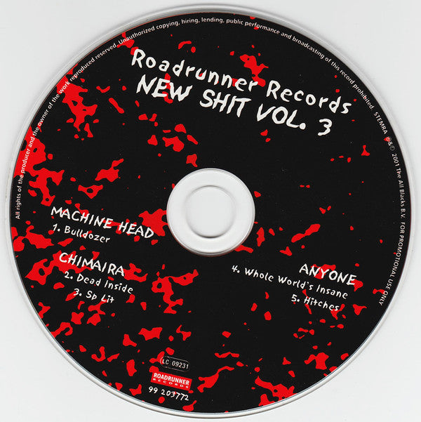 Various : New Shit Vol.3 (CD, Comp, Promo)