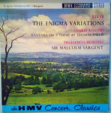 Sir Edward Elgar  /  Ralph Vaughan Williams, Sir Malcolm Sargent | Philharmonia Orchestra : The Enigma Variations / Fantasia On A Theme By Thomas Tallis (LP, Album)