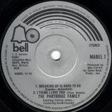 The Partridge Family Starring Shirley Jones (2) Featuring David Cassidy : Breaking Up Is Hard To Do (7", Maxi)