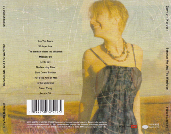 Gwyneth Herbert : Between Me & The Wardrobe (CD, Album)