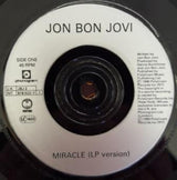 Jon Bon Jovi : Miracle (7", Sil)