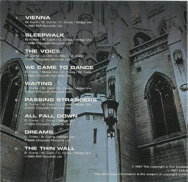 Ultravox : The Voice - The Best Of Ultravox (CD, Comp)