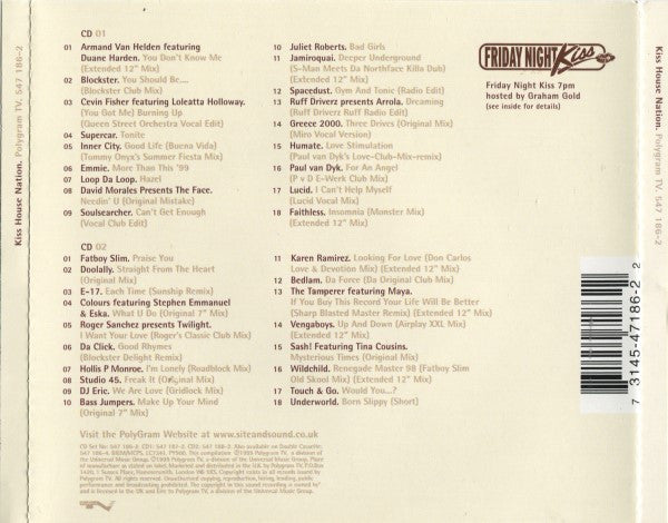 Various : Kiss House Nation (2xCD, Comp)