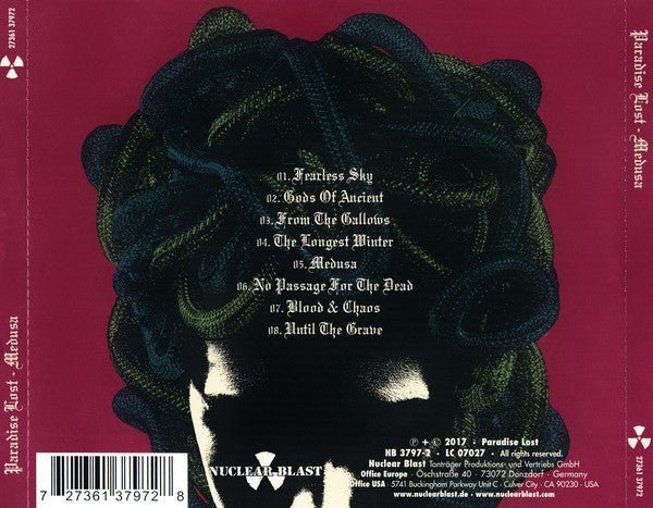 Paradise Lost : Medusa (CD, Album)