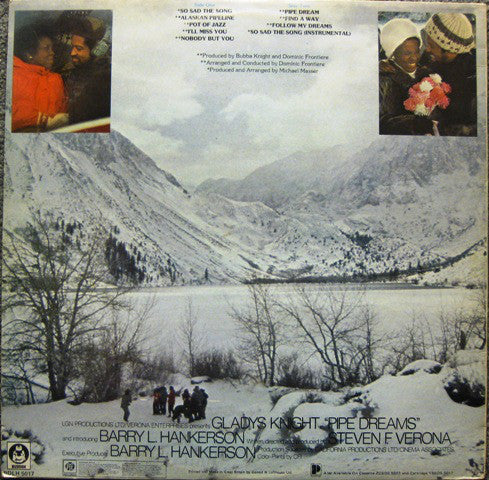Gladys Knight & The Pips* : Gladys Knight In Pipe Dreams (The Original Motion Picture Soundtrack) (LP, Album)