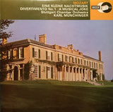 Wolfgang Amadeus Mozart, Stuttgarter Kammerorchester, Karl Münchinger : Eine Kleine Nachtmusik / Divertimento No. 1 / A Musical Joke (LP, RE)