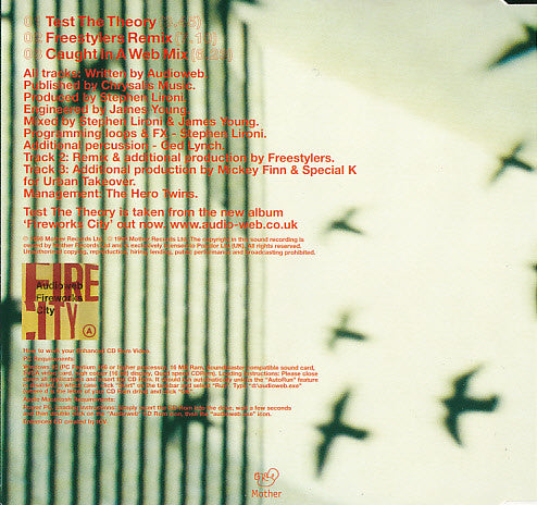 Audioweb - Test The Theory (CD) (Near Mint (NM Or M-)) - DaddyPop