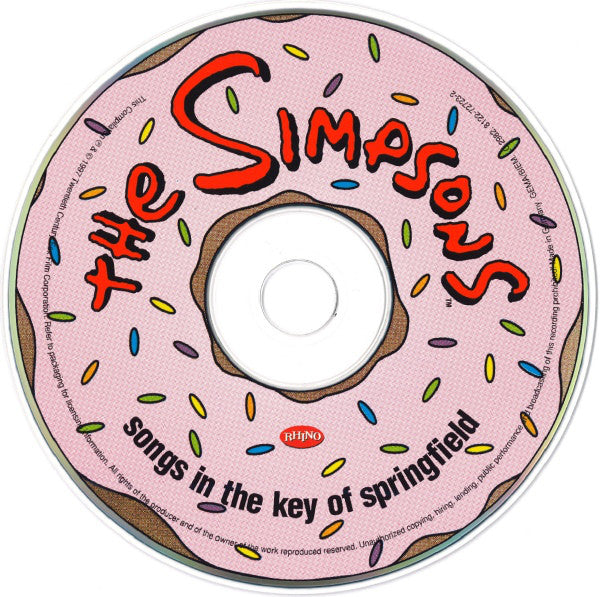 The Simpsons : Songs In The Key Of Springfield (CD, Comp)