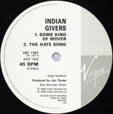 The Indian Givers : Hatcheck Girl (12")