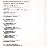 Jeff Wayne : Highlights From Jeff Wayne's Musical Version Of The War Of The Worlds (CD, Album, RE)