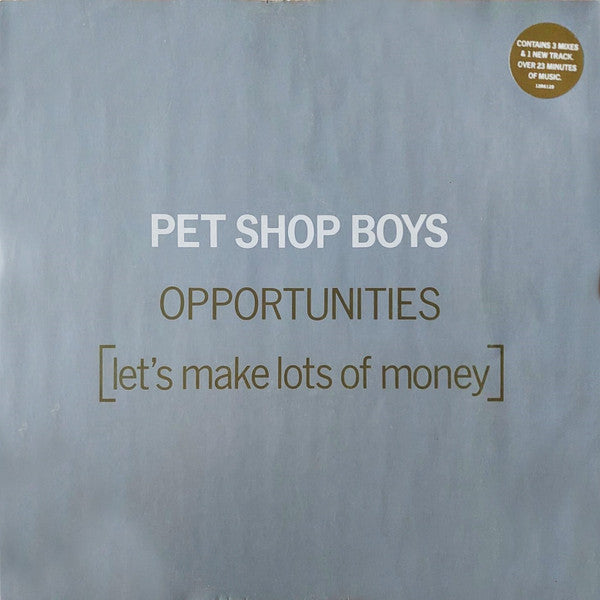 Pet Shop Boys - Opportunities (Lets Make Lots Of Money) (12) (Very Good Plus (VG)) - DaddyPop