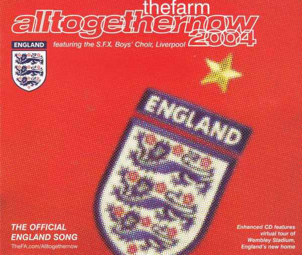 The Farm Featuring S.F.X. Boys' Choir, Liverpool : Alltogethernow 2004 (CD, Single, Enh)