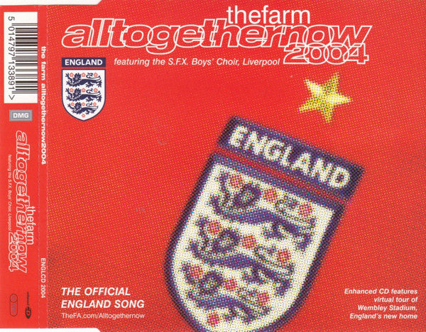 The Farm Featuring S.F.X. Boys' Choir, Liverpool : Alltogethernow 2004 (CD, Single, Enh)