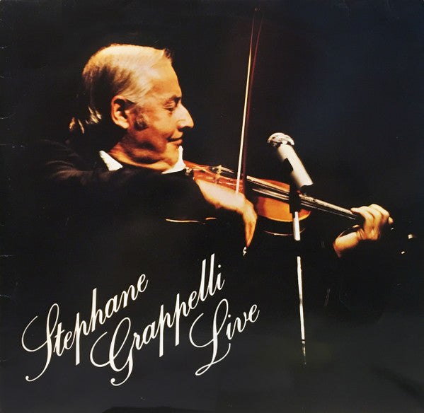 Stéphane Grappelli : Stephane Grappelli Live (LP)