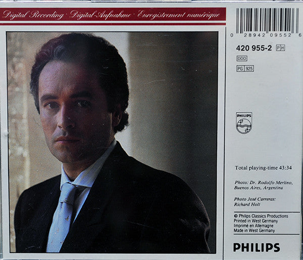 Ariel Ramirez - José Carreras : Misa Criolla • Navidad Nuestra (CD, Album, RP)