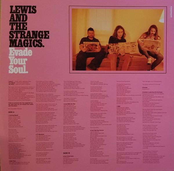 Lewis And The Strange Magics : Evade Your Soul (LP, Album)