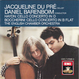 Jacqueline Du Pré, Daniel Barenboim, Joseph Haydn, Luigi Boccherini, English Chamber Orchestra : Cello Concerto in D / Cello Concerto in B Flat (CD, Comp, RM)