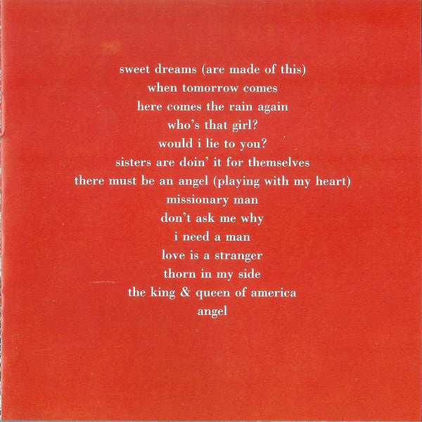 Eurythmics : Greatest Hits (CD, Comp, Club)