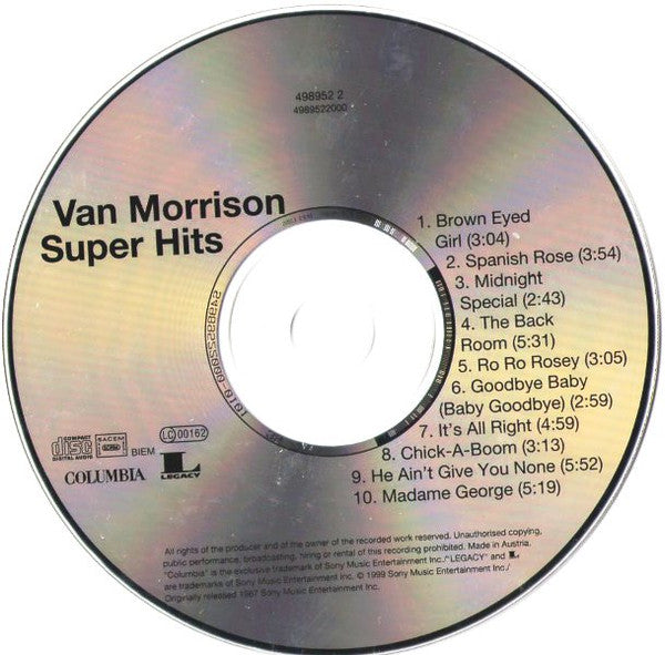 Van Morrison : Super Hits (CD, Comp)