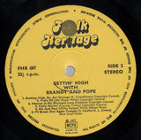 Brandy & Pope : Gettin' High With Brandy & Pope (LP)