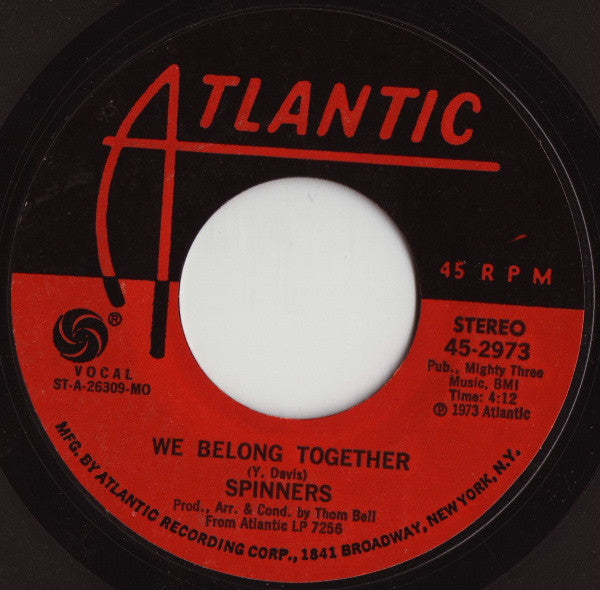 Spinners : Ghetto Child  (7", Single, MO )