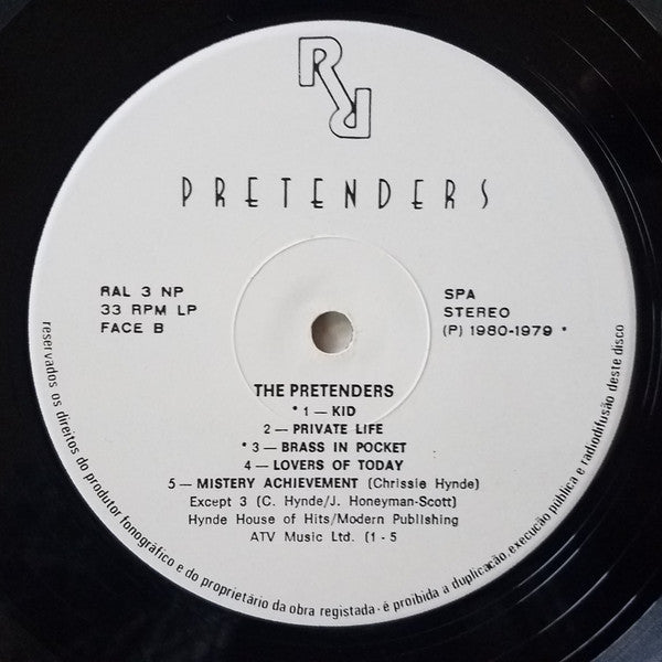 The Pretenders : Pretenders (LP, Album)