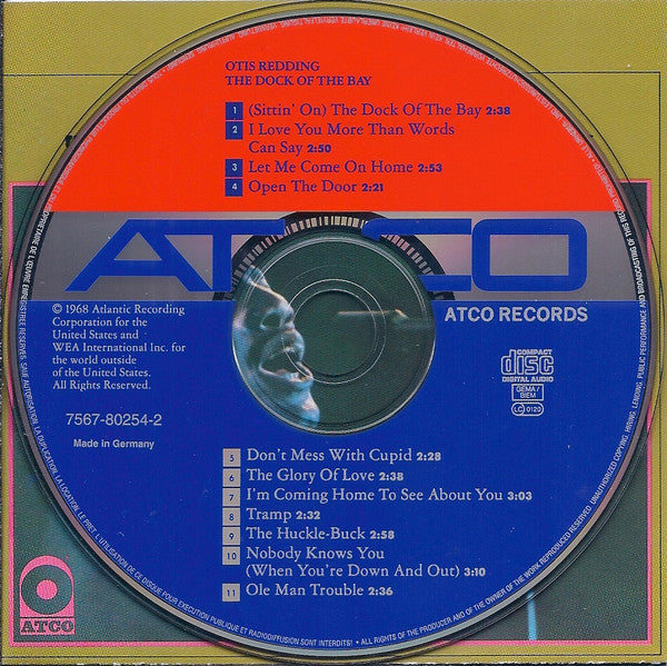Otis Redding : The Dock Of The Bay (CD, Album, RE, RM, RP)