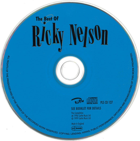 Ricky Nelson (2) : The Best Of Ricky Nelson (CD, Comp)