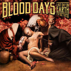 Blood Days : Last Day On Earth (12", MiniAlbum, Ltd, Whi)