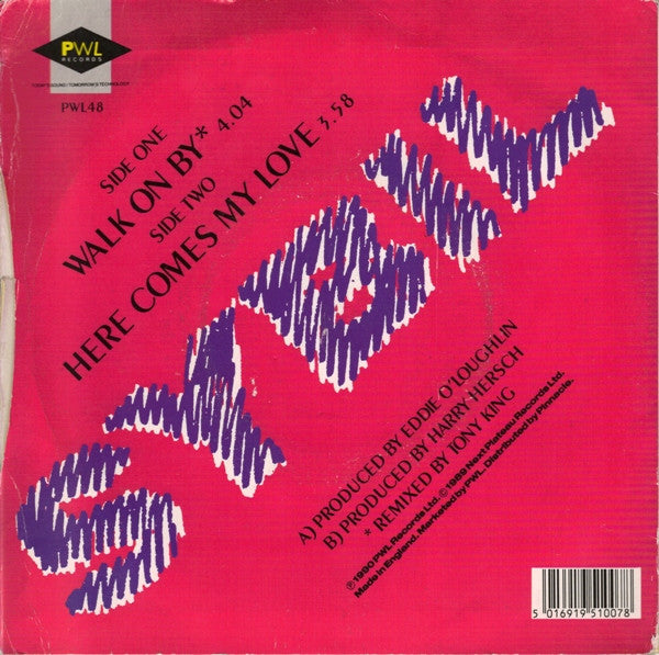 Sybil : Walk On By (7", Single, Sil)