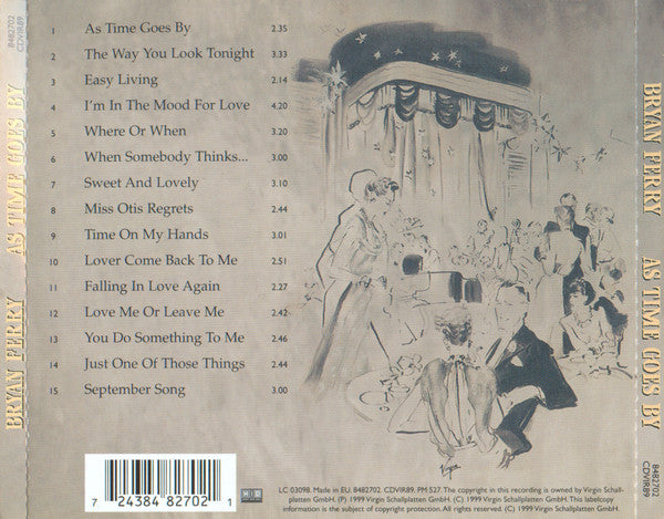 Bryan Ferry : As Time Goes By (CD, Album)