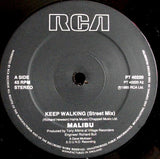 Malibu (8) : Keep Walking [Street Mix]  (12", Single)