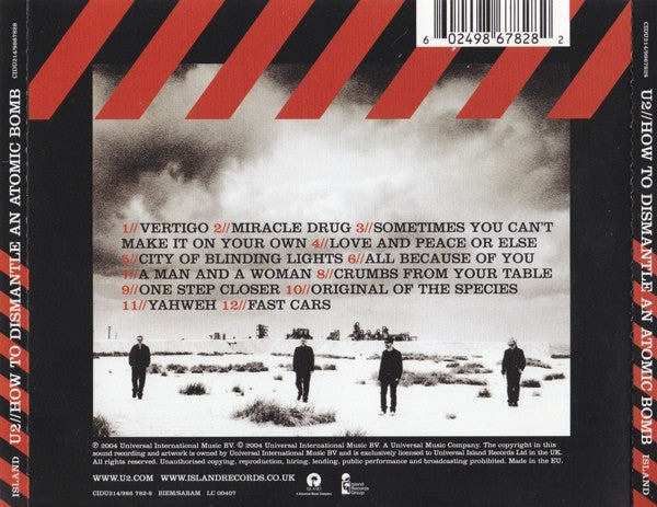 U2 : How To Dismantle An Atomic Bomb (CD, Album, S/Edition)