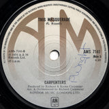 Carpenters : Please Mr Postman (7", Single)