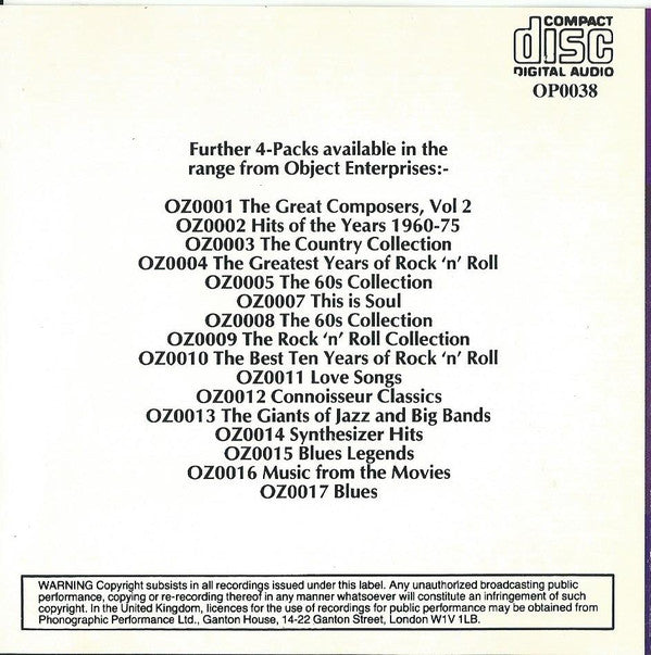 The London Starlight Orchestra & Singers : Love Songs From The Movies (CD)