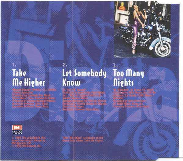 Diana Ross : Take Me Higher (CD, Single)