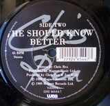 Chris Rea : The Road To Hell (Parts 1 &  2) (7", Single)