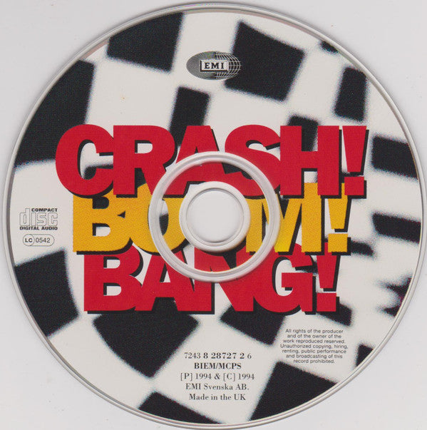 Roxette : Crash! Boom! Bang! (CD, Album)