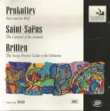Sergei Prokofiev, Camille Saint-Saëns, Benjamin Britten : Peter And The Wolf Etc. (CD, Album)