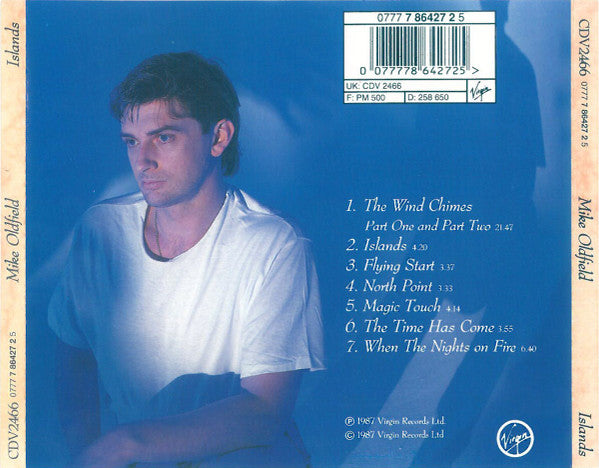 Mike Oldfield : Islands (CD, Album, RE, EMI)