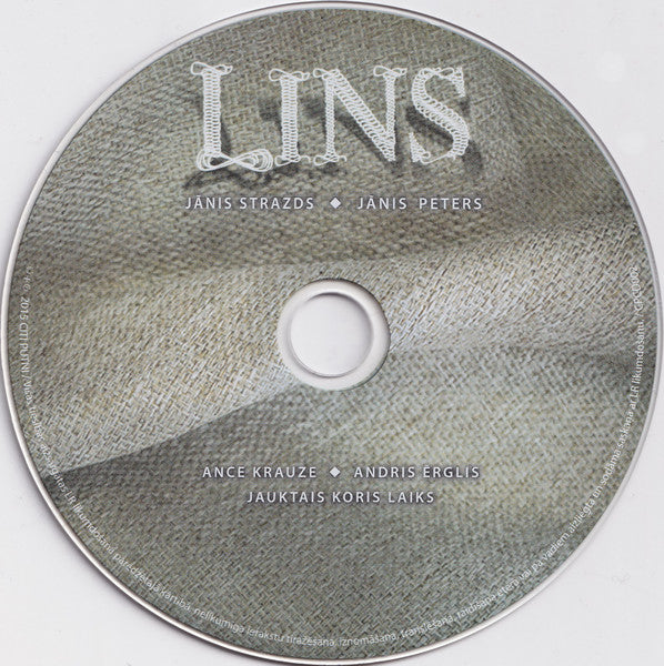 Jānis Strazds  -  Jānis Peters, Ance Krauze  -  Andris Ērglis, Jauktais Koris Laiks : Lins (CD, Album, Dig)