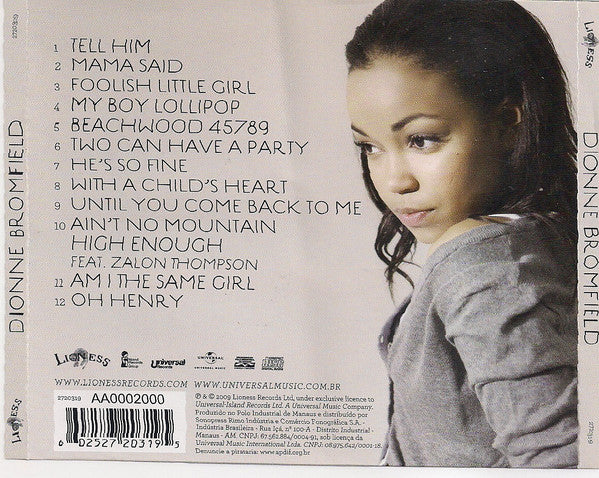 Dionne Bromfield : Introducing (CD, Album)