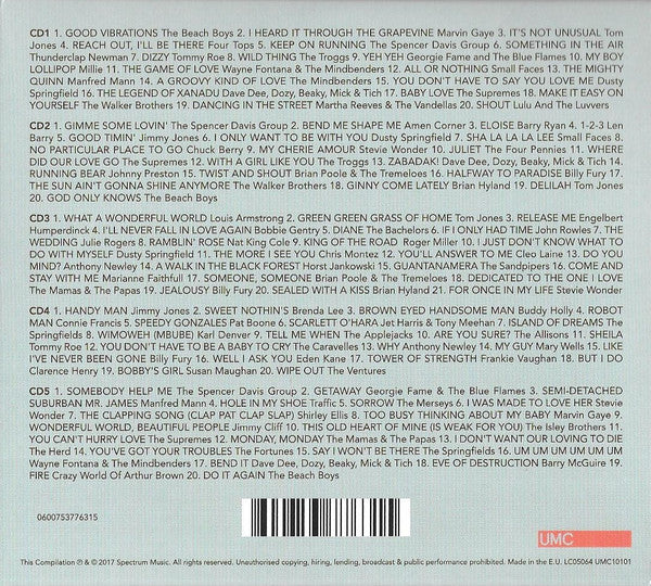 Various : 101 60s Hits (5xCD, Comp)