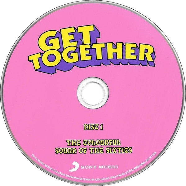Various - Get Together - The Colourful Sound Of The Sixties (3xCD) (Near Mint (NM Or M-)) - DaddyPop